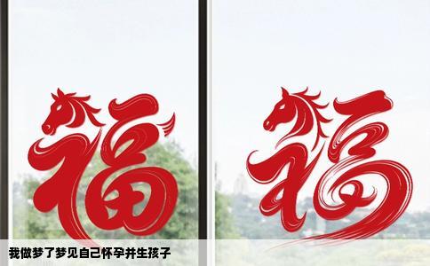 我做梦了梦见自己怀孕并生孩子