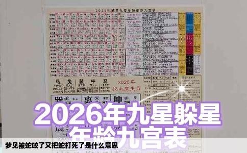 梦见被蛇咬了又把蛇打死了是什么意思