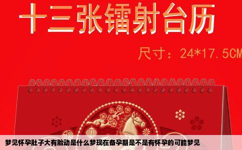 梦见怀孕肚子大有胎动是什么梦现在备孕期是不是有怀孕的可能梦见