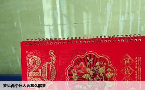 梦见两个死人要怎么解梦