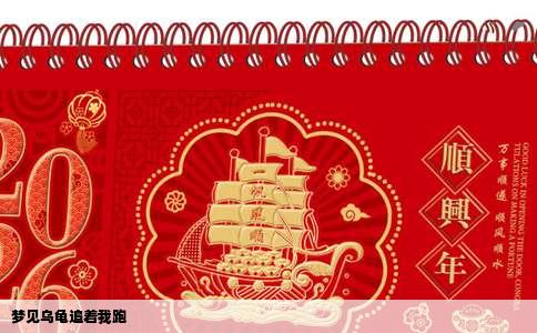 梦见乌龟追着我跑