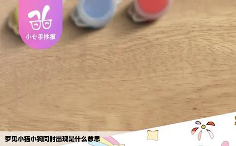 梦见小猫小狗同时出现是什么意思