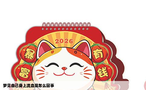 梦见自己身上流血是怎么回事