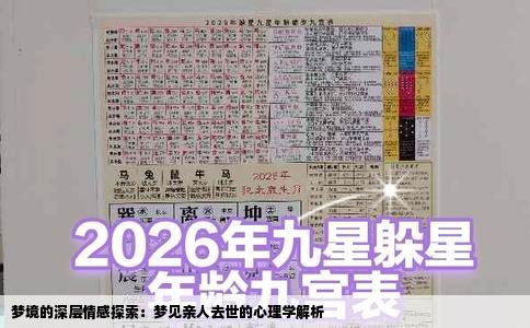 梦境的深层情感探索：梦见亲人去世的心理学解析
