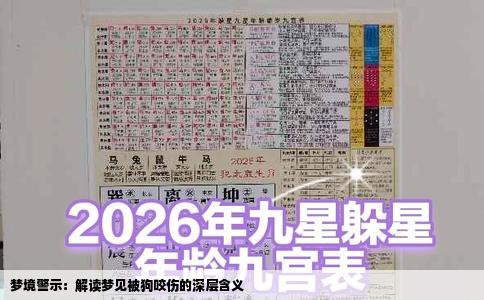 梦境警示：解读梦见被狗咬伤的深层含义