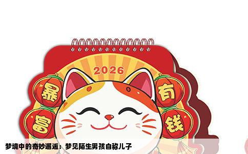 梦境中的奇妙邂逅：梦见陌生男孩自称儿子