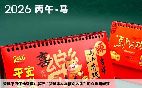 梦境中的生死交错：解析“梦见杀人又被别人杀”的心理与现实