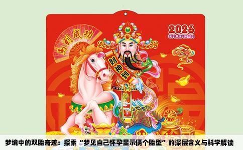 梦境中的双胎奇迹：探索“梦见自己怀孕显示俩个胎型”的深层含义与科学解读