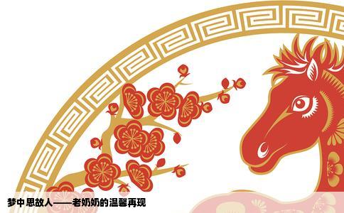 梦中思故人——老奶奶的温馨再现