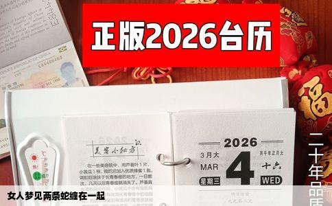 女人梦见两条蛇缠在一起