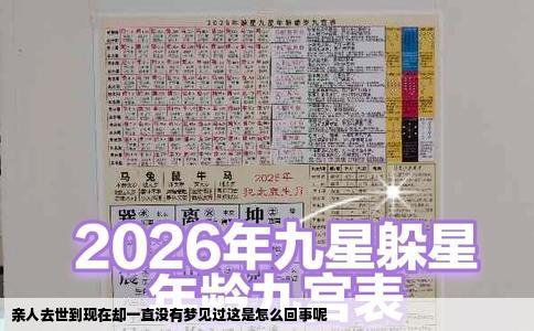 亲人去世到现在却一直没有梦见过这是怎么回事呢