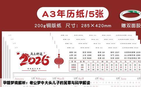 孕期梦境解析：老公梦中大头儿子的寓意与科学解读