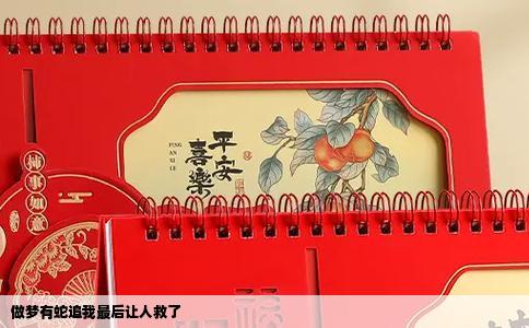 做梦有蛇追我最后让人救了