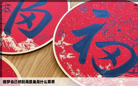 做梦自己抓到两条鱼是什么意思